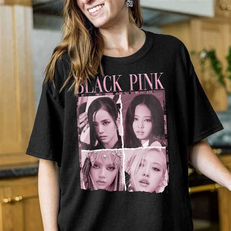 Blackpink Pink Venom Retro T Shirt