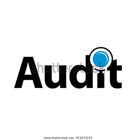 Logotype Audit Logo Vector Stock Vector Royalty Free 413672233