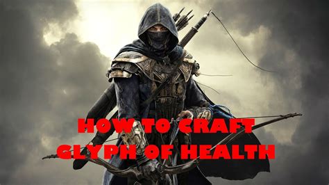 How To Craft Trifling Glyph Of Health Elder Scrolls Online Youtube