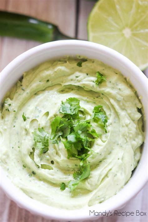 Avocado Cilantro Dip Mandy S Recipe Box