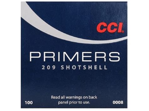 Budget Shooter Supply CCI - Primers #209 Shotshell /1000 - Budget ...