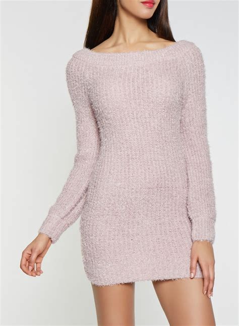 Pin By Stacy💋 ️💋bianca Blacy On Clothing Pink Sweaterdresses Sweater