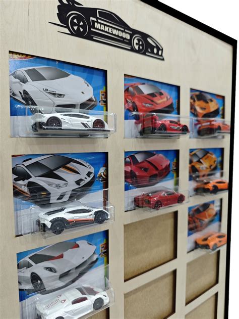 Ramka półka do modeli Hot Wheels main duże okienka na modeli Cena Opinie Samochody