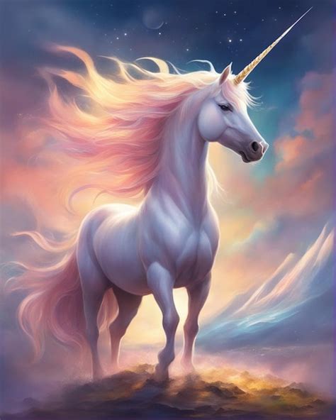 Premium AI Image | View Of The Magical And Mythical Unicorn Creature ...