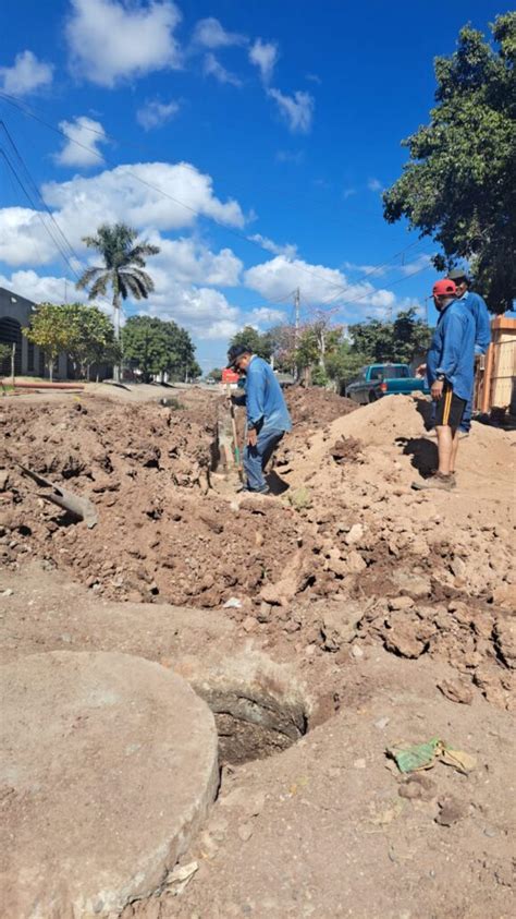 Concluyen los trabajos de rehabilitación en línea de drenaje en calle