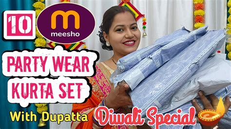 Huge Meesho Haul Meesho Kurta Sets Sale Tryon Honest Review