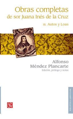 Libro Obras Completas De Sor Juana Inés De La Cruz Tomo 3 Meses sin