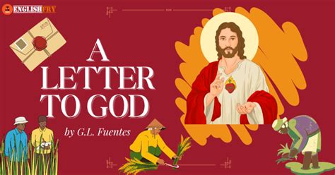 A Letter To God By Gl Fuentes Englishfry