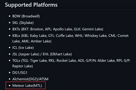 Intel Brings Support For Meteor Lake Cpus In Latest Media Driver Update