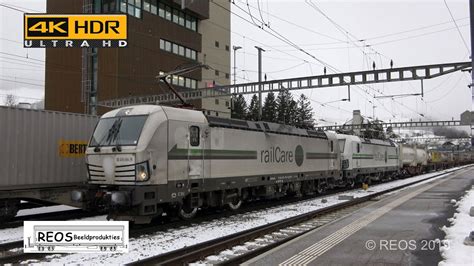 2019 01 [4k] Bahnhof Arth Goldau A Morning On The Platform 20 Trains In 22 Minutes In