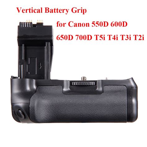 Vertical Battery Grip Bg E8 For Canon 550d 600d 650d 700d T5i T4i T3i T2i As Mk 550d Mixasale