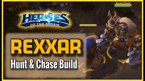 Heroes Of The Storm Intense Rexxar Gameplay Hunt And Chase Build Youtube