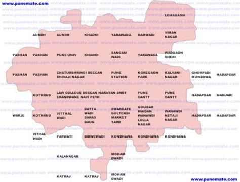 Pincode Map Of Pune Brandy Tabbitha