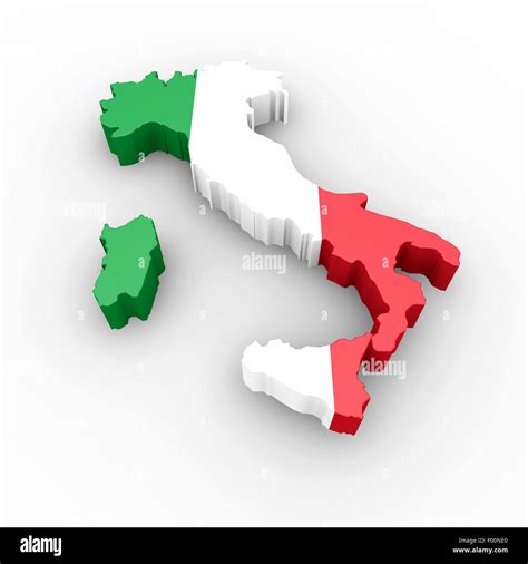 Colors of italian flag Cut Out Stock Images & Pictures - Alamy