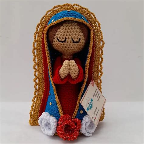 Virgen De Guadalupe Tejida En Crochet Novelty Christmas Christmas