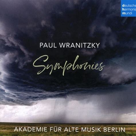 Akademie Fur Alte Musik Berlin Paul Wranitzky Symphonies CD