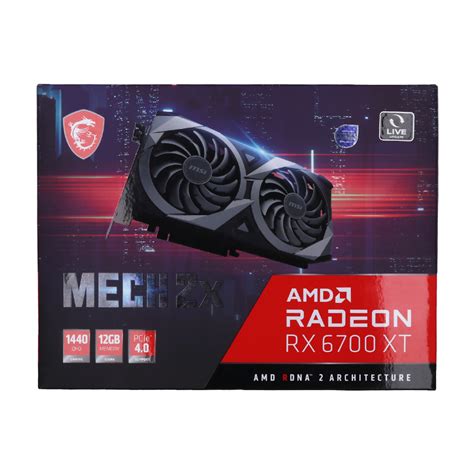 Vga Msi Radeon Rx Xt Mech X G Gb Gddr