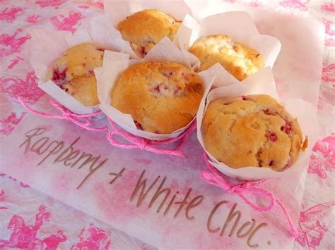 Raspberry And White Chocolate Muffins — Kulinary Adventures Of Kath