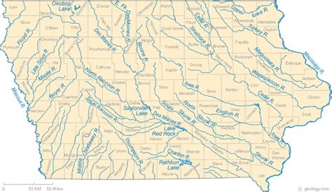 Iowa Lakes Map Ohyeahxanne