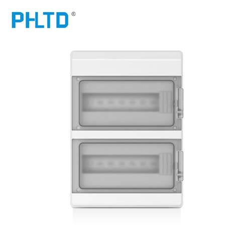 Phpc 24 24 Way DIN Rail Enclosure Outdoor Waterproof IP66 PC Plastic