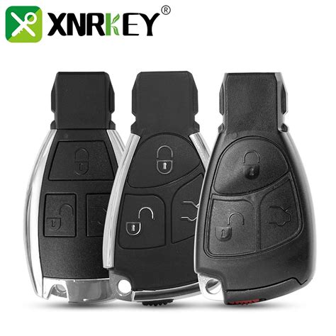 Xnrkey Funda De Llave De Coche Remota Modificada Con Botones Para