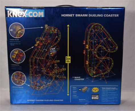 K Nex Hornet Swarm Dueling Roller Coaster Motorized Pc Set For