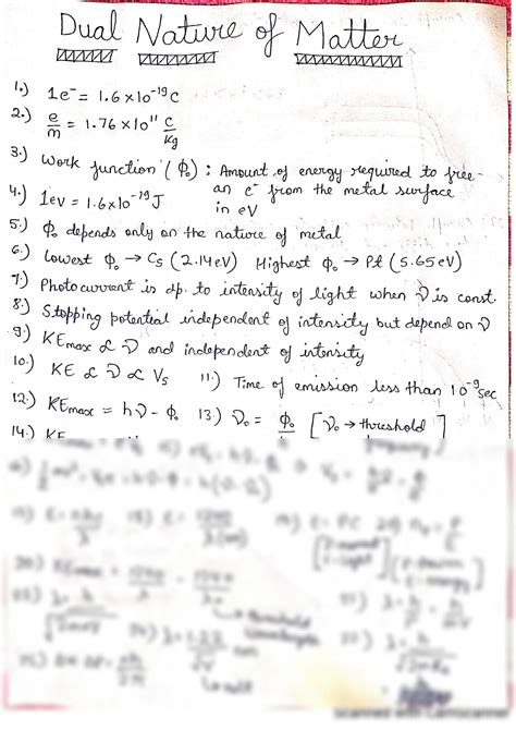 Photoelectric Effect Equation