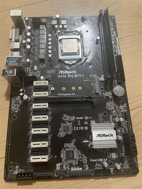 Asrock H110 Pro Btc Cpu メモリ一個セット メルカリ