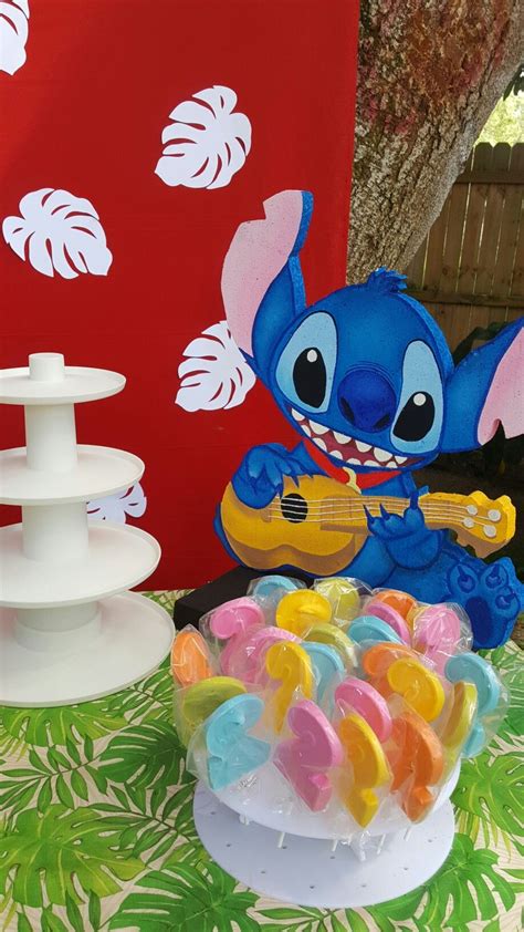 Lilo And Stitch Foam Cutouts Decoracion Fiesta Cumpleaños Fiesta Tematica Hawaiana