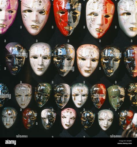 Carnival masks, Florence, Tuscany, Italy Stock Photo - Alamy