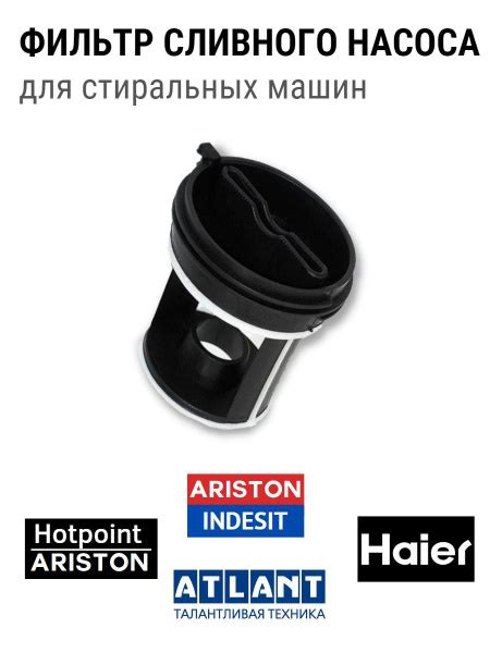 Фильтр (заглушка) сливного насоса (помпы) для стиральной машины Ariston ...