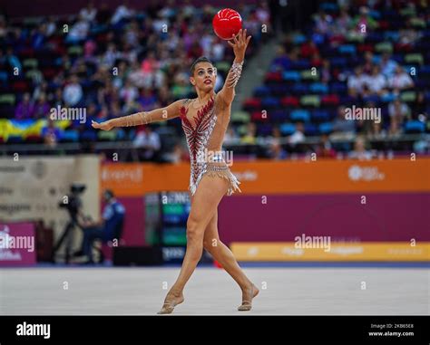 Linoy Ashram Of Israel During The Th Rhythmic Gymnastics World