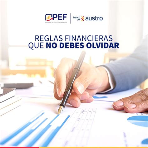 Reglas Financieras Que No Debes Olvidar Aprende Finanzas