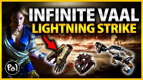 Poe Infinite Vaal Lightning Strike Scion Crush Any Content