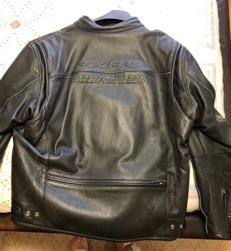 Harley Davidson FXRG Leather Jacket w/ Liner jacket, Size XL and FXRG ...