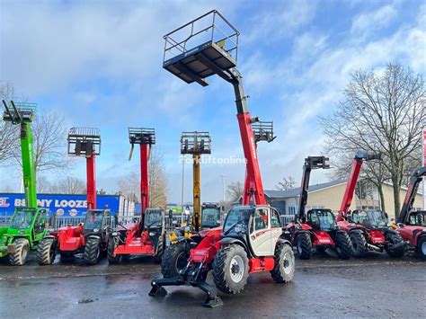 Manitou Mt Ha Manbasket And Remote Control Telehandler For Sale