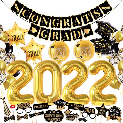 Buy Huge Graduation Party Decorations 2022 Pack Of 65 Graduation