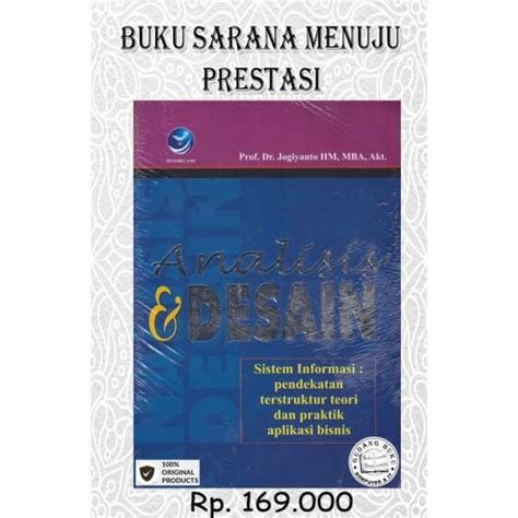 Jual Buku Analisis Dan Desain Sistem Informasi Pendekatan Terstruktur Kota Bandung Jovans