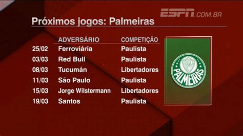 Tarefa Difícil Veja A Tabela Com Os Próximos Jogos Do Palmeiras Youtube