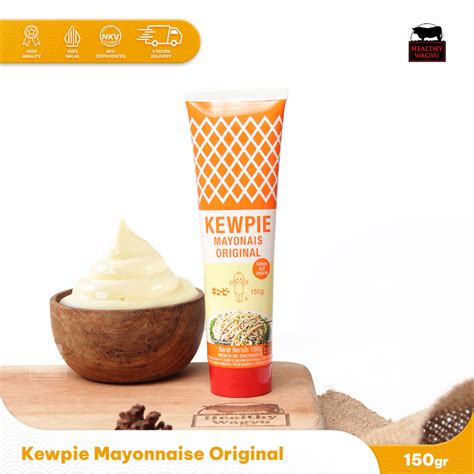 Kewpie Mayonais Original Japanese Mayo Halal 150gr Healthy Wagyu