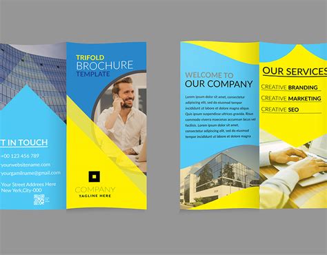 Creative Business Trifold Brochure Template On Behance