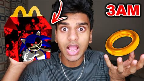 Do Not Order The Sonic Exe Happy Meal At Am Sonic Exe Broke Into My