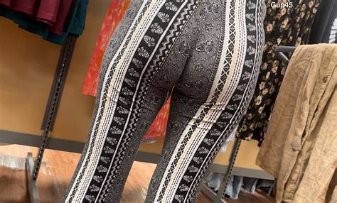 Oc Jiggly Latina With A Deep Wedgie Bending Squatting In Flares