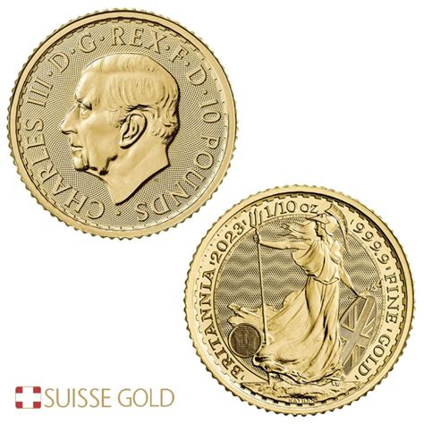 British Britannia Ounce Gold Coin King Charles Iii