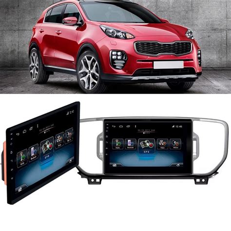 Central Multimídia 9 S200 Kia Sportage 2016 a 2019 Slim Android TV