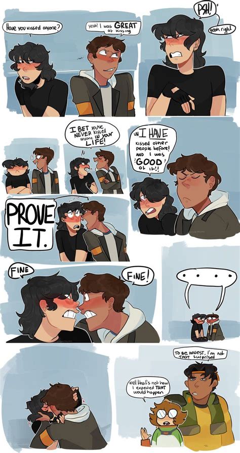 Klancevoltron Have You Kissed Anyone By Kitsunezakuro Klance Comics Voltron Funny