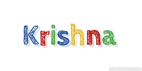 Krishna Logo | Free Name Design Tool from Flaming Text