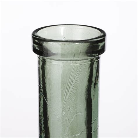 Vase bouteille en verre recyclé vert H50 Rioja Maisons du Monde