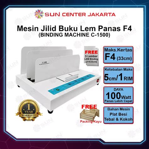 Jual Mesin Binding Jilid Buku A F Mesin Jilid Lem Panas Buku