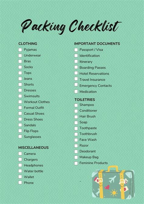 Pin on Travel in 2024 | Road trip kit, Travel packing checklist